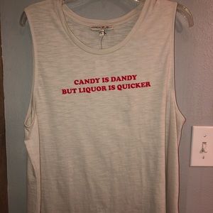 NWT Express  One-Eleven Graphic Tank